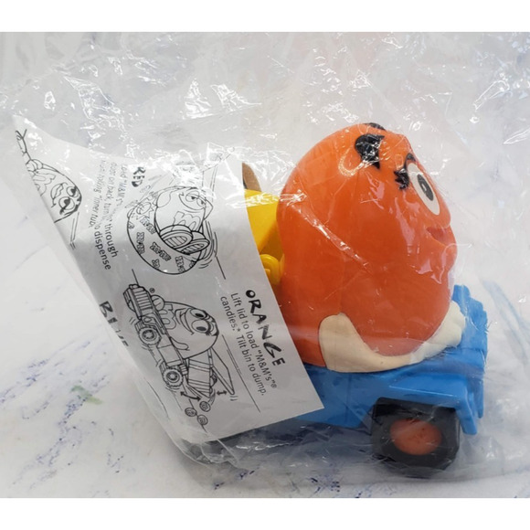 Burger King M&M’s Vintage Plastic Orange in Car Toy Figure 1997 - Picture 4 of 4
